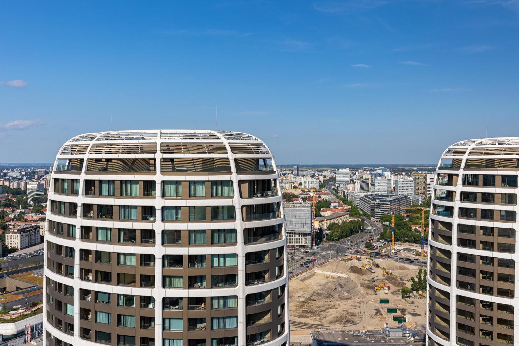 Skypark Retreat With Balcony Apartmán Bratislava